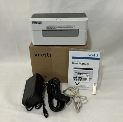 VRETTI USB Thermal Shipping Label Printer 4x6 for Amazon eBay UPS USPS #D463B - Image 1 of 4