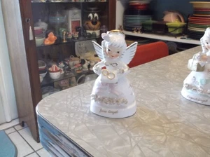 Vintage Napco June Girl Angel Figurine - Picture 1 of 7