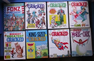 19 Vintage CRACKED MAGAZINES: #119-122, 124, 129-130, 134, 159-160, 162, 164 + - Picture 1 of 6