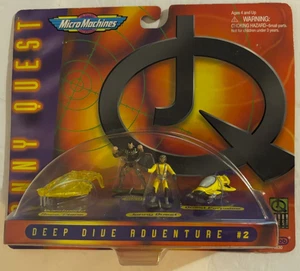 Micro máquinas Johnny Quest Deep Dive Adventure #2 1996 sin usar, en paquete Galoob - Imagen 1 de 6