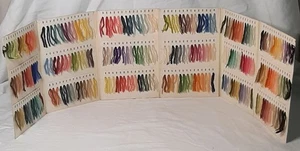 PATERNA PERSIAN YARN Needlepoint Wool Thread Sample Color Card No. G-59 - Picture 1 of 7