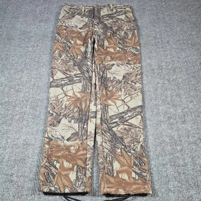 Spartan Pants Mens 36 Realtree Camo Fleece Lined Hunting Drawcord Ankles NEW VTG - Image 1 of 4