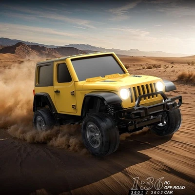 LowPrice 2.4G 1/36 3601 RC Rock Crawler 4WD Mini Off Road Vehicle Light Battery - Image 1 of 4