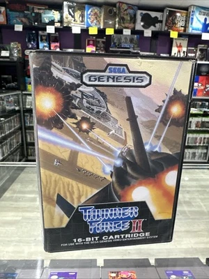 Thunder Force II (Sega Genesis, 1989) ¡Completo probado en caja original! Foto 1 de 3