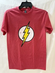 NEU The Flash Logo T-Shirt Erwachsene Größe Medium Comic Buch Stil KOSTENLOSER VERSAND - Bild 1 von 2