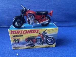 Matchbox Superfast No. 18 Hondarora Red Frame Honda Labels Original Box - Picture 1 of 8