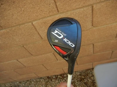 Club de Golf Wilson Staff D-100 3 H Híbrido 3H, 19 grados, Derecha, ¡Excelente! flexión rígida Foto 1 de 4