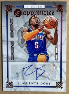 2019-20 Panini Chronicles Excalibur Apprentice Rookie RC Auto Luguentz Dort OKC - Picture 1 of 3