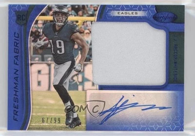 2019 Certified Mirror Blue /99 JJ Arcega-Whiteside #224 Rookie Auto RC - Image 1 of 2