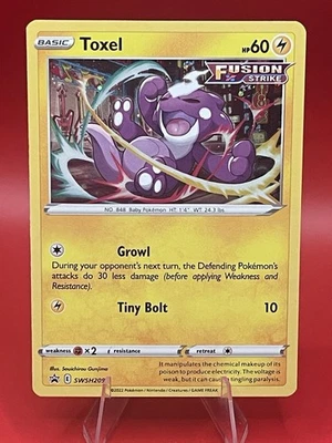 Toxel SWSH209 SWSH: Sword & Shield Promo Cards Holo - Image 1 of 2