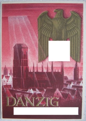 Künstler Farb-AK Danzig - Postkarte / GS des WHW - Straßensammlung SST. 1940 - Bild 1 von 2