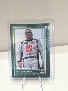 2025 Donruss Optic Sheldon Creed Green Velocity /99 - Picture 1 of 2