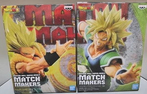 Juego de 2 figuras coleccionables Dragon Ball Super Match Makers Gogeta y Broly - Imagen 1 de 3