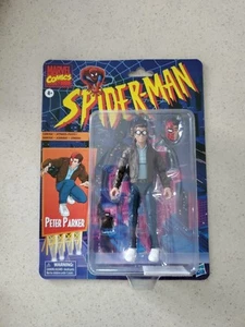 2020 Marvel Legends Spider-Man Retro Card Peter Parker New Factory Sealed Hasbro - Picture 1 of 9