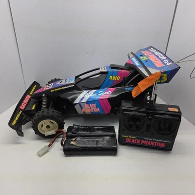 Radio Shack Negro Phantom Hopper Coche RC Doble Motores 4x4 ***LEER DESCRIPCIÓN*** Foto 1 de 4
