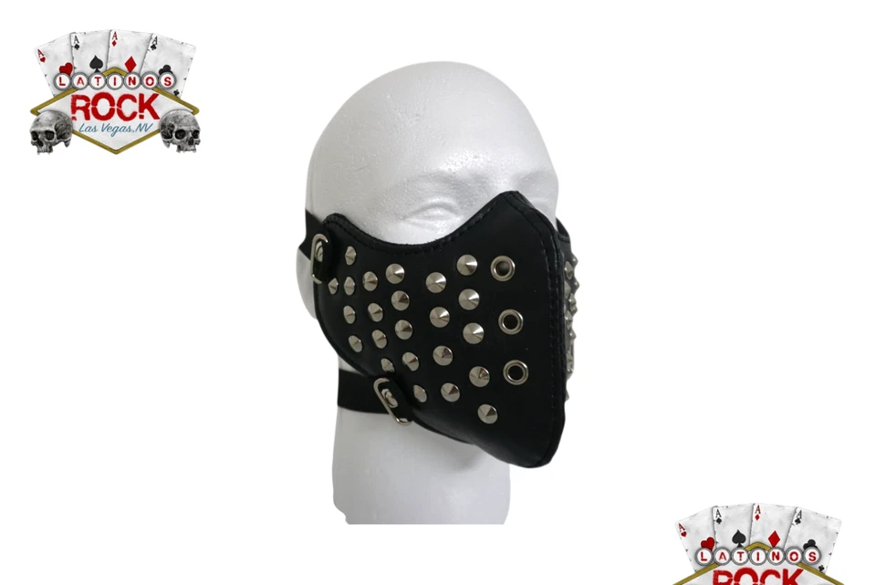 Steampunk Unisex Punk Rock Biker Motorcycle Masquerade Stod Mask - Image 1 of 1