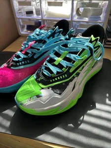 Puma Scoot Zeros Ii 2K Basketball Herren Blau Sneaker Sportschuhe 10,5 - Bild 1 von 7