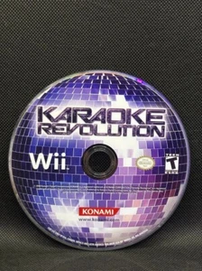 SOLO DISCO DE JUEGO Karaoke Revolution para Nintendo Wii - Imagen 1 de 2