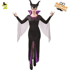 FDC Sorceress Maleficent Malificent Evil Witch Style Ladies Costume S Size 8 - Picture 1 of 2