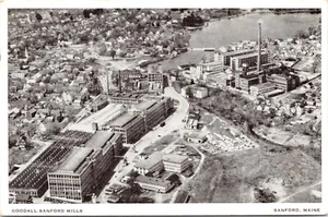 POSTAL Goodall mezclada para telas de rendimiento Sanford Mills Maine - Imagen 1 de 2