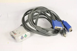 Cable conmutador KVM Inland SuperMini de 2 puertos - Imagen 1 de 1
