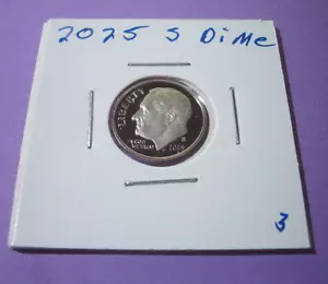 Moneda de diez centavos Roosevelt 2025 S revestida a prueba - DCAM - Estados Unidos como nueva UNC 10c en stock - Imagen 1 de 2