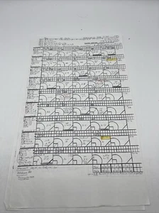 MLB Athletics Vs Rangers 1991 GAME USED PITCHING CHART 6/25/91 Pudge Rookie - Picture 1 of 8