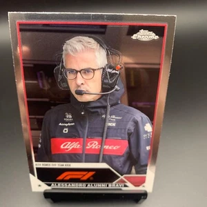 2023 Topps Chrome F1 #10 Alessandro Alunni Bravi Alfa Romeo Team Kick - Picture 1 of 2
