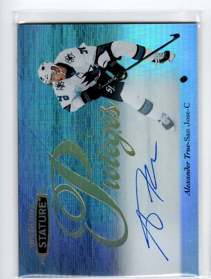 2020-21 Upper Deck Stature Proteges AUTO #P47 Alexander True - Image 1 of 1