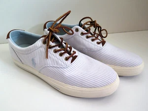 Polo Ralph Lauren Herren Vaughn Canvas Sneaker Schuhe EU 46 / UK 12 NEU - Bild 1 von 11