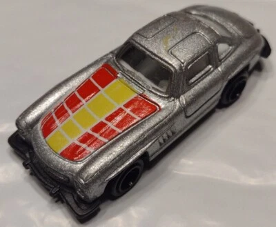 Vintage Welly Mercedes-Benz Gullwing Coupe Silver Metallic 1:64 Scale Diecast 🏁 - Image 1 of 4