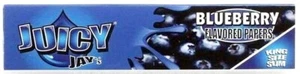 Juicy Jay's King Size Rolling Papers Slim Blueberry Free USA Shipping! - Picture 1 of 1