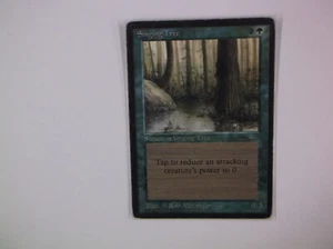 Árbol Cantante Noches Árabes Unidos Magic Magic Raro Verde Lista Reservada Tarjeta Inglesa PL - Imagen 1 de 4
