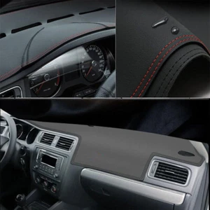 For VW Jetta 2011-2018 Leather Car Dashboard Cover Dashmat Dash Anti-Sun Mat Pad - Picture 1 of 8
