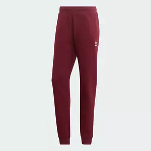 Nuovi pantaloni della tuta Adidas Maroon Extra-Large Trefoil Relaxed Airy Essentials IM2099 - Foto 1 di 5