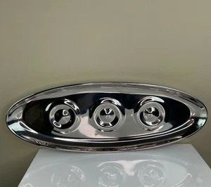 Reed And Barton Silver Tone 3 Oval Platter Serving Plate 19" RARE - Picture 1 of 3