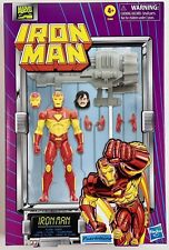 Marvel Legends Series Deluxe Retro Iron Man with Plasma Cannon BRAND NEW SEALED