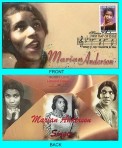 MARIAN ANDERSON FIRST DAY COVER TYPE 1 HOBBY LINK - Picture 1 of 1
