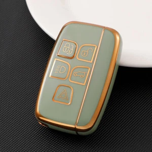 Remote TPU Flip Key Fob Cover Case for Land Rover Range Rover Freelander - Picture 1 of 9