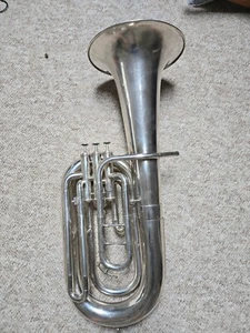 BESSON Euphonium - Baritone 3V "PROTOTYPE" made ~1897 excellent condition - Picture 1 of 24