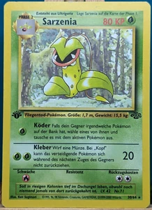 POKEMON - Jungla - Sarzenia - 30/64 - 1. Edición - Non-Holo - alemán - Imagen 1 de 2