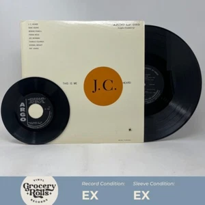 J.C. Heard LP “This Is Me” ~ Argo 633 ~ LP Mono ~ w/ 45RPM 7” Sampler EX/EX - Picture 1 of 8