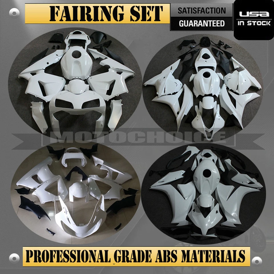 Unpainted ABS Fairing Kit For Honda CBR600RR CBR1000RR CBR954RR CBR 600 Bodywork Foto 1 de 4