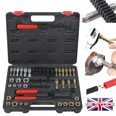 49x Thread Repair Chaser Tool UNC UNF Metric Split Dies Thread Restorer Taps Kit - Image 1 of 4