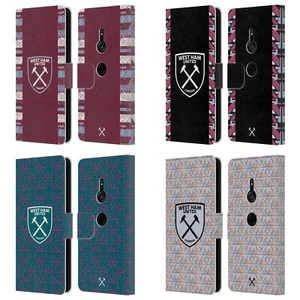 WEST HAM UNITED FC 2022/23 CREST KIT LEATHER BOOK WALLET CASE FOR SONY PHONES 1 - Picture 1 of 11