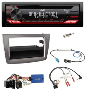 JVC CD DAB USB Bluetooth Lenkrad Autoradio für Alfa Romeo Mito 955 13-18 ISO sil - Bild 1 von 10