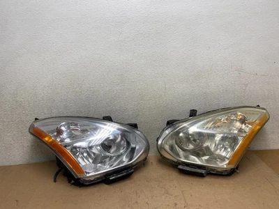 2009 - 2013 Nissan Rogue Left+Right Side Set Halogen Headlights S4022 DW - Image 1 of 4