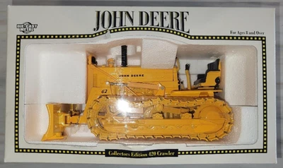 Escavadeira de esteira John Deere modelo 420 edição de colecionador ERTL nova na caixa em escala 1/16 - Imagem 1 de 4