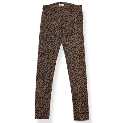 Leggings de algodón No Nonsense para mujer S visón marrón negro estampado animal Foto 1 de 4