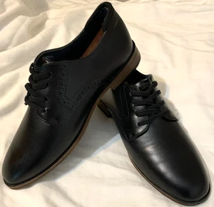 Mix Nr. 6 Dalton schwarze Jungen Oxford elegante Schuhe, Größe 5 Schnürschuhe, klassisch formell - Bild 1 von 12